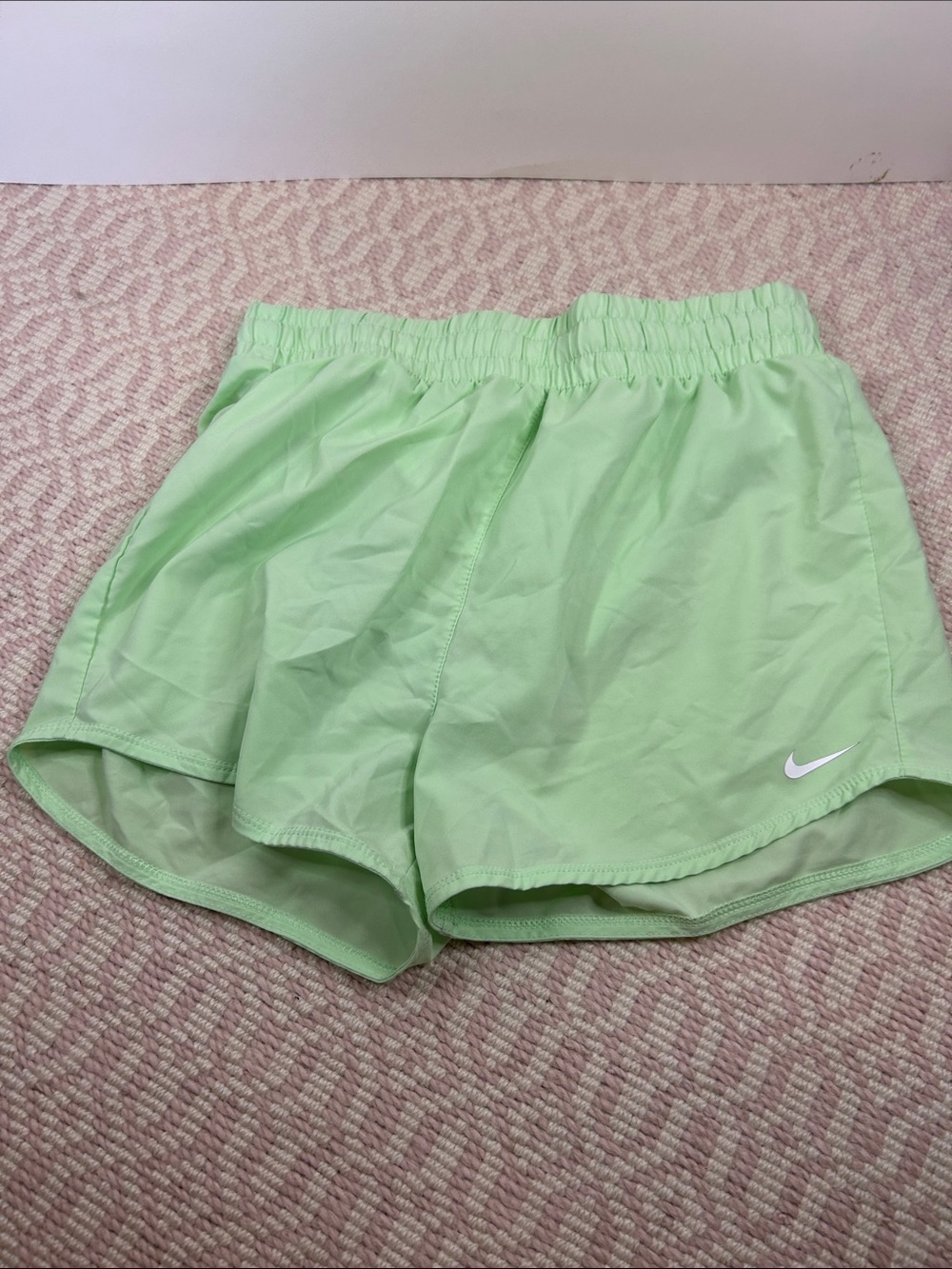 Nike Women's Mint Green Athletic Shorts